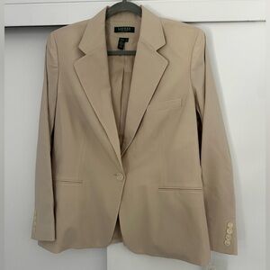 NWT Lauren Ralph Lauren Women's Tan Blazer